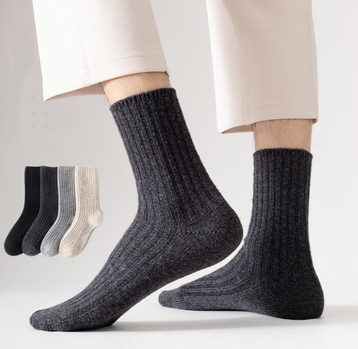 靴下★男性用靴下*大人用靴下★靴下★ソックス★防寒　暖かい★4色