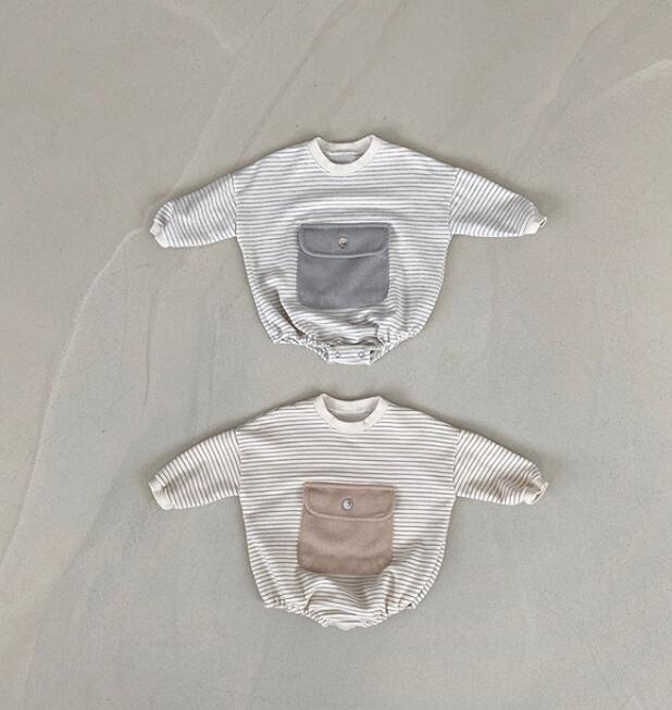 2022★春秋新作★韓国風ベビー服★ロンパース★2色66-90CM