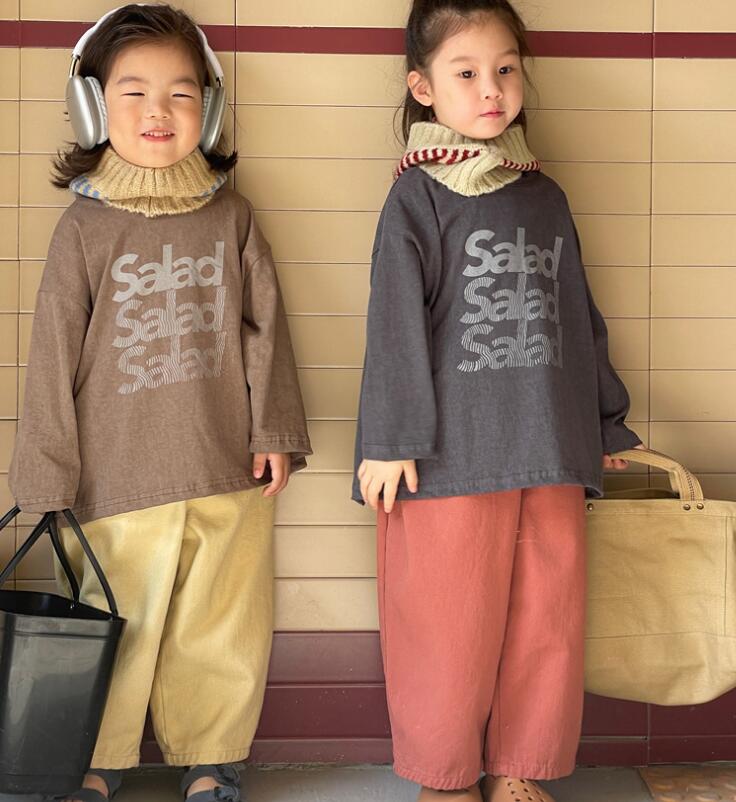 2023新品★子供服　ズボン★90-150cm★2色