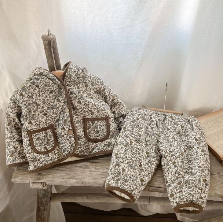 新品★ベビー服　厚手コート+ズボン　セットアップ★66-100cm★