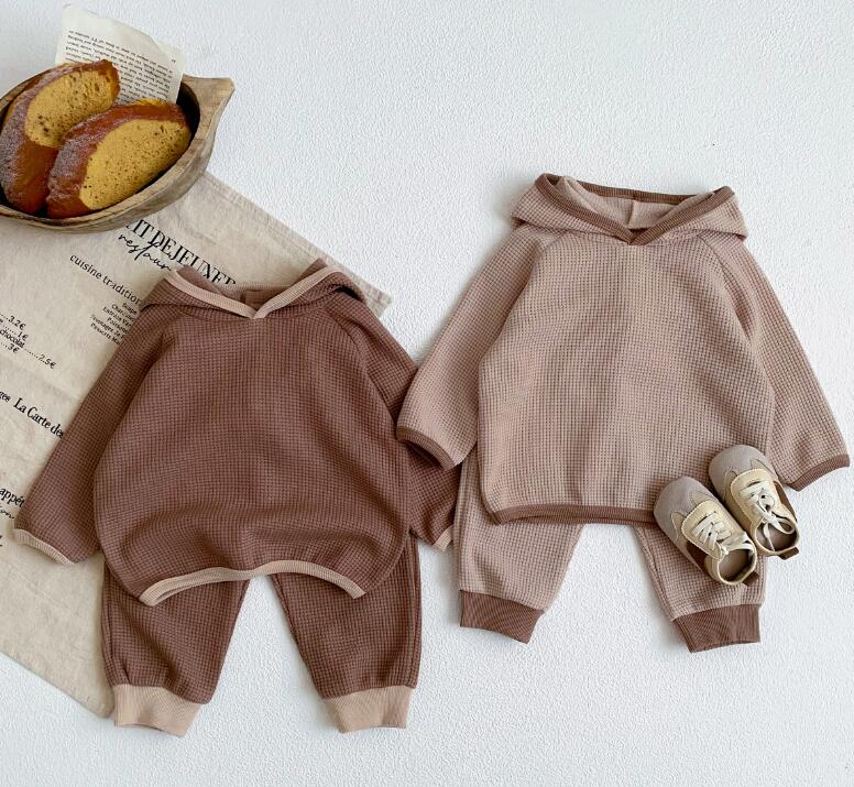 2023新品★子供服　トップス+ズボン　セットアップ★73-100cm★2色