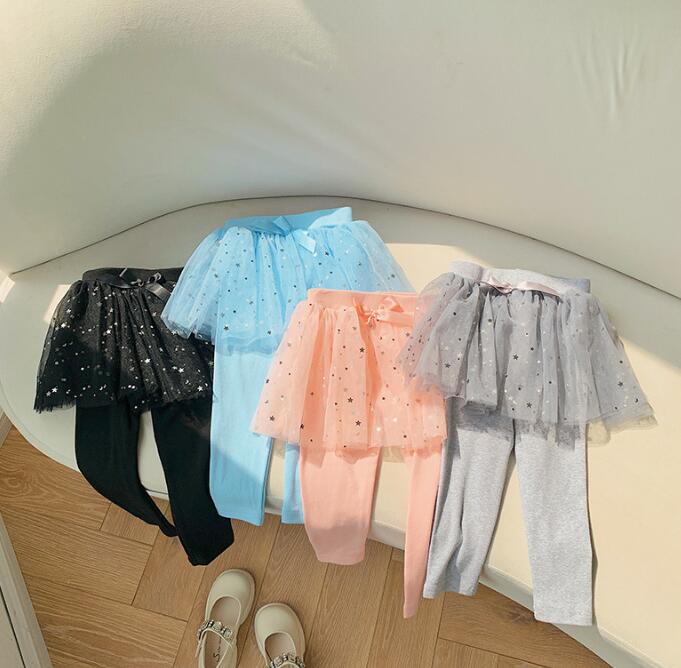 子供服★ボトムス★レギンス★キュロット★韓国風子供服★キッズ女の子★4色★90-140CM