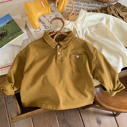 2023春新品★子供服　トップス　ポロシャツ　80-130cm★2色
