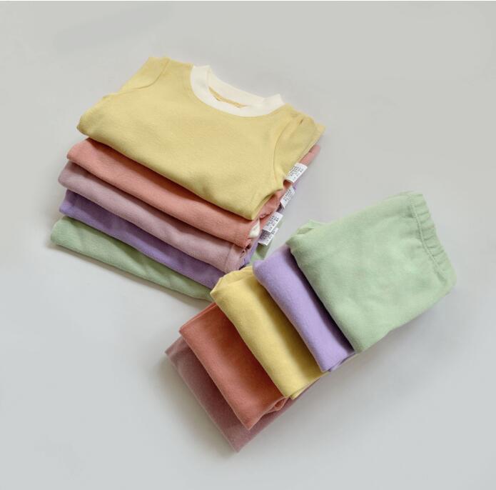 2023新品★子供服　トップス+ズボン　セットアップ★80-120cm★5色