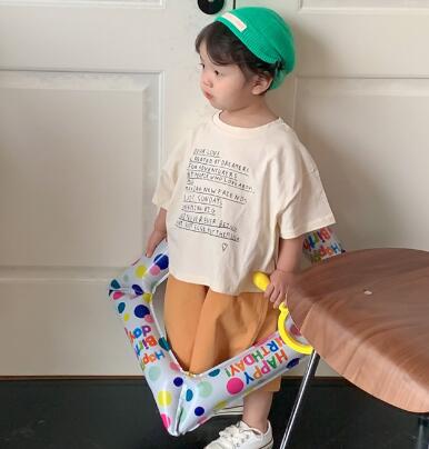 新作★キッズ用アパレル★トップス★Tシャツ★80-140