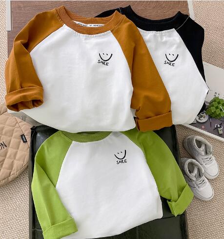 春セール★格安★春新作★キッズ用アパレル★Tシャツ★長袖★90-140