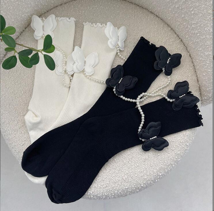 2023新作・韓国風ソックス・可愛い・運動・靴下・ストッキング・