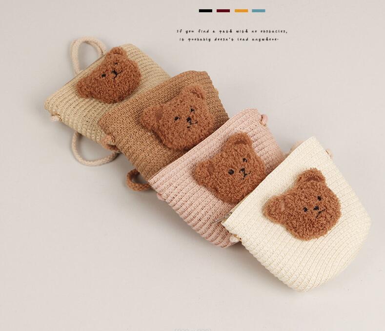 2023新作★子供鞄★肩掛け★斜め掛け★かごバッグ★鞄かばん★わらバッグ★