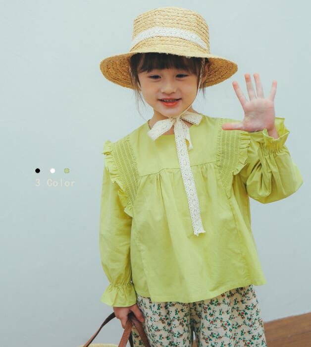 2023★春新作★韓国風子供服★トップス★Tシャツ★3色90-140CM