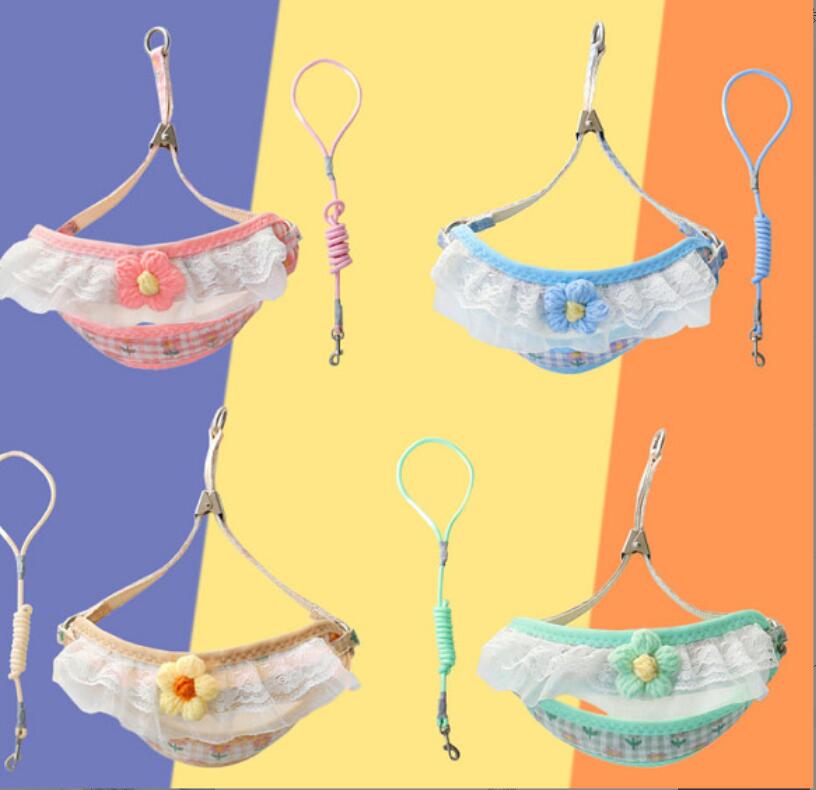 2023新作★♪★可愛いペット★ 牽引縄★猫犬兼用★ペット用品★S-M