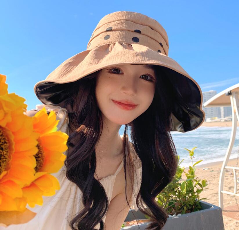 2023新作・日焼け止め・大人用帽子・バケットハット・キャップ・日系・ファッション・