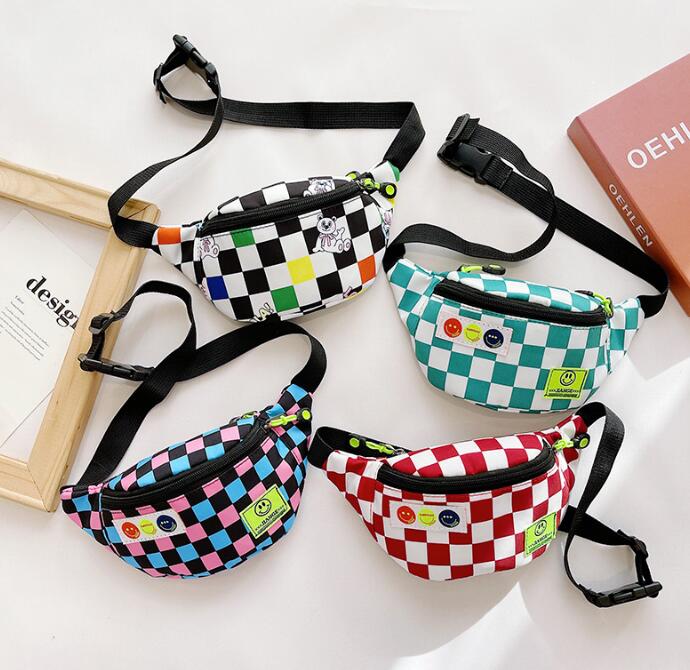 バッグ★子供用★キッズ★ショルターバッグ★韓国風★笑顔★男女兼用★4色