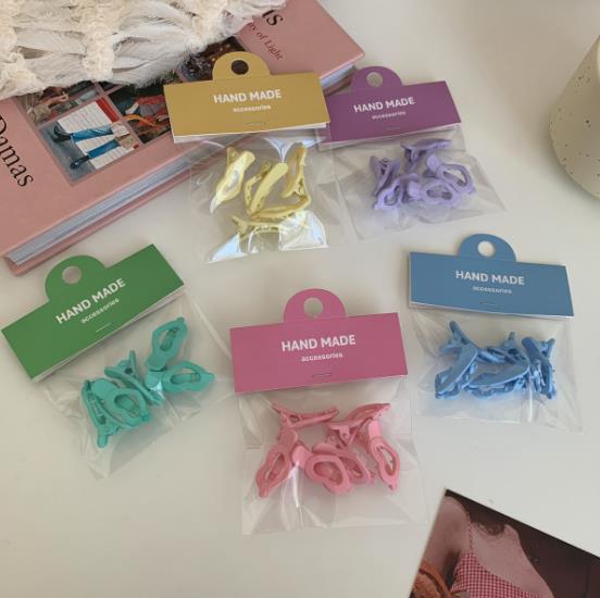 超人気の髪飾り!!★　ヘアアクセサリー　★ヘアクリップ★5p