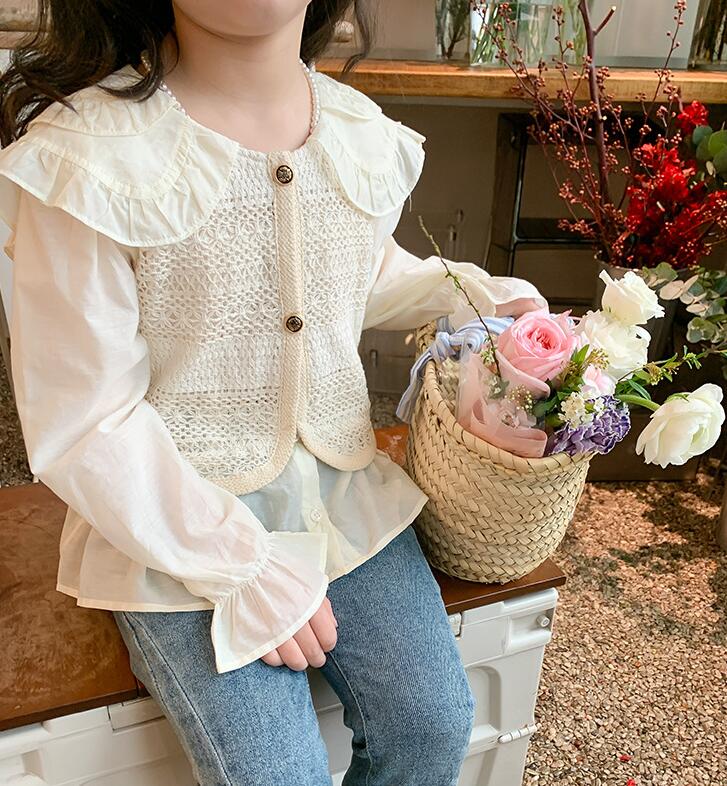 2023新品★子供服　重ね着トップス★90-150cm★