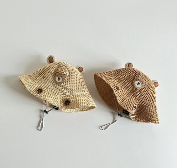 2023新品★子供用★麦わら帽子★2色選べ