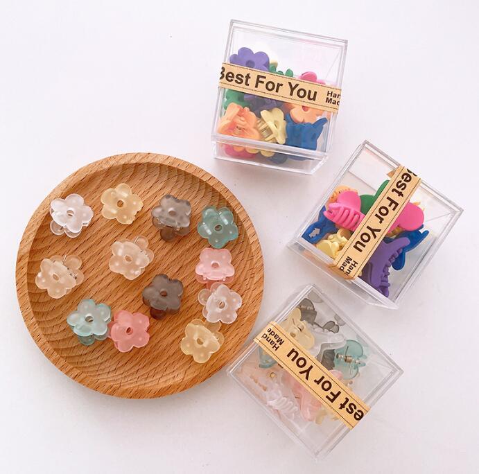 髪飾り★まとめ髪用★ヘアアクセサリー★ヘアクリップ★12枚入り★韓国風★多色