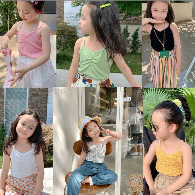 2023★春夏新作★韓国風子供服★キャミソール★ベスト★6色7-15