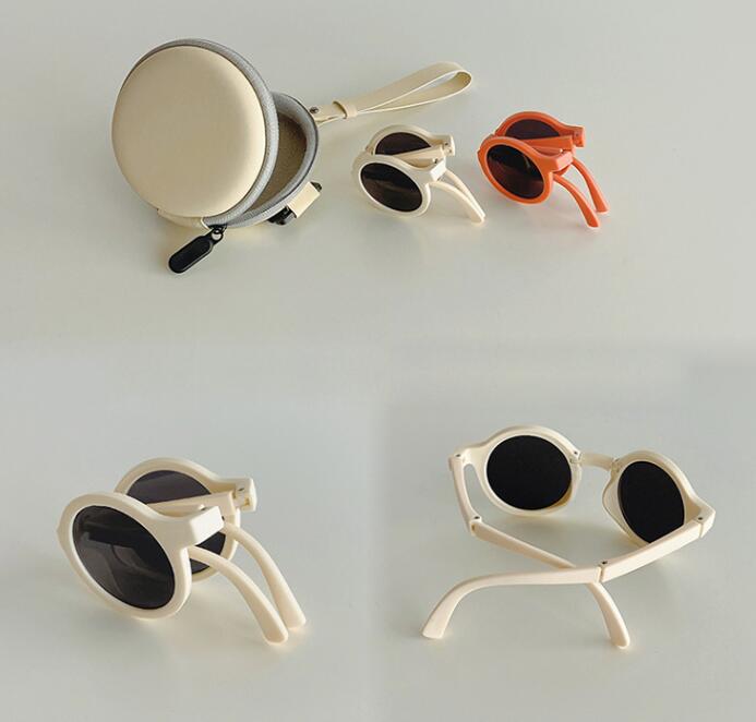 2023★色眼鏡★折り畳み式★子供向け★サングラス★アウトドア★メガネ★7色