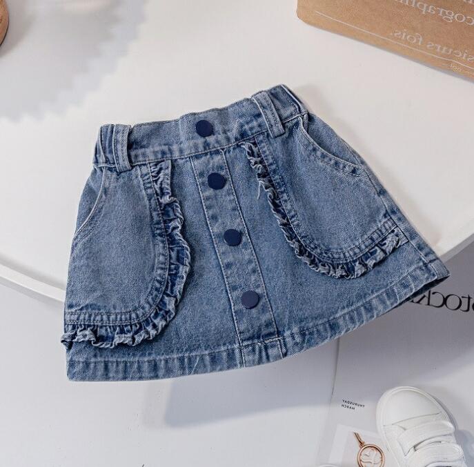 2023新品★子供服　デニムスカート★80-130cm★