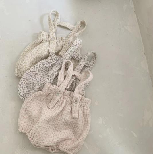 2023夏新品★子供服　サロペット　66-90cm★3色