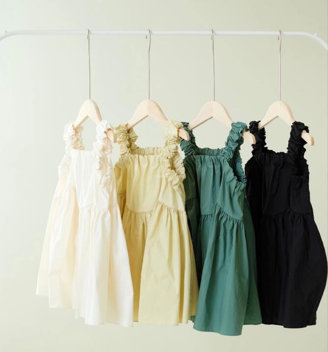 2023★春夏新作★韓国風子供服★ワンピース★4色80-130CM