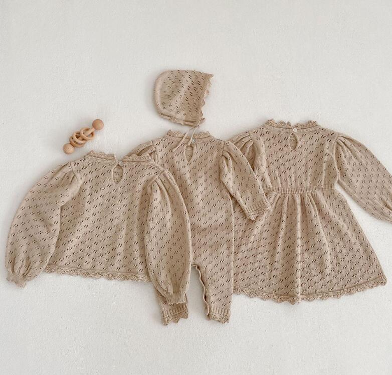 2023新★ベビー服★連体服+帽子&トップス&ワンピース★66-90/90-130cm★