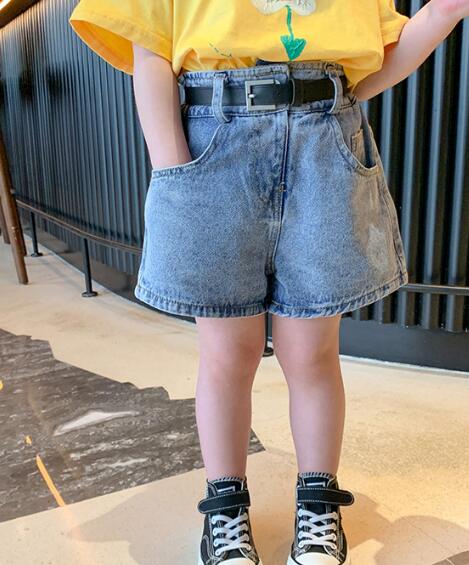 2023★春夏新作★韓国風子供服★ジーンズ★ショートズボン★7-15