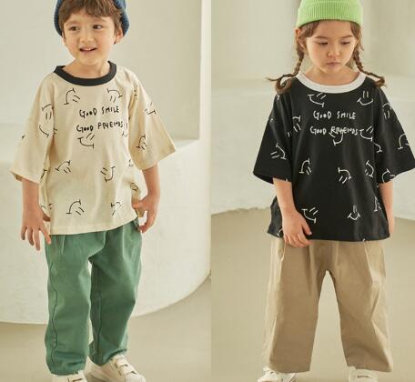 夏新作★キッズ用アパレル★Tシャツ★80-120