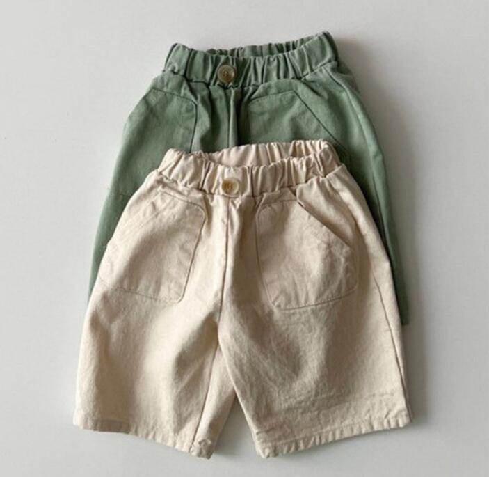 子供服★ズボン★パンツ★ボトムス★韓国風子供服★キッズ★男女兼用★無地★2色★73-120CM