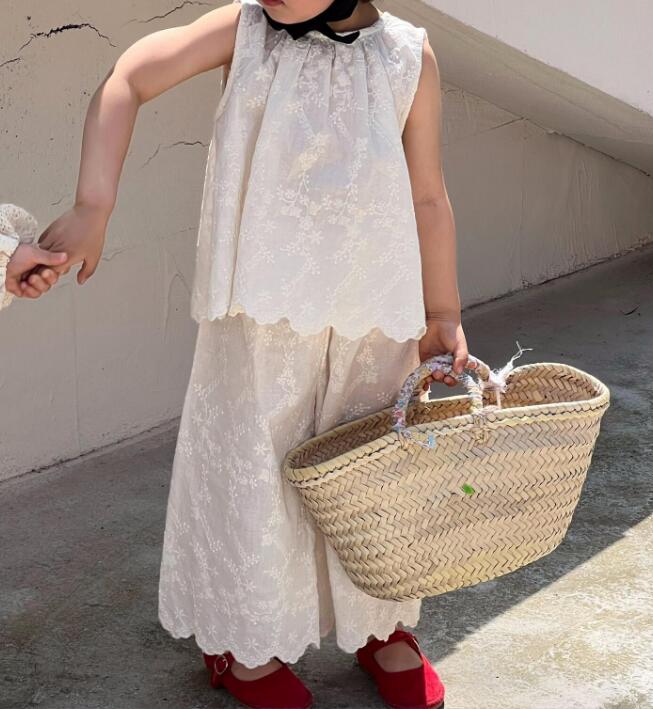 2023★春夏新作★韓国風子供服★トップス+ズボン2セット★80-130CM