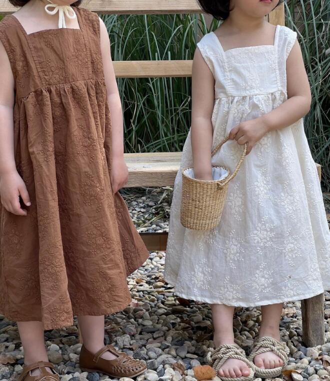2023新品★子供服　ワンピース★80-140cm★2色