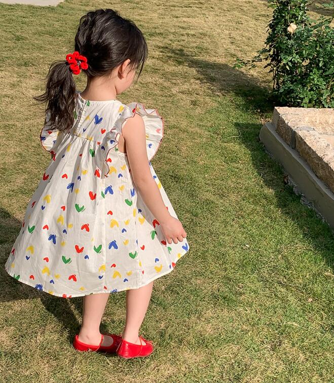 2023★春夏新作★韓国子供服★ワンピース★3色90-140CM