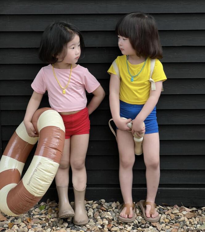 2023新品★子供服　水着★80-140cm★2色
