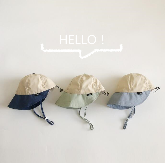 子供用★帽子★キャップ★ベビー★男女兼用★日焼け防止★薄手★3色
