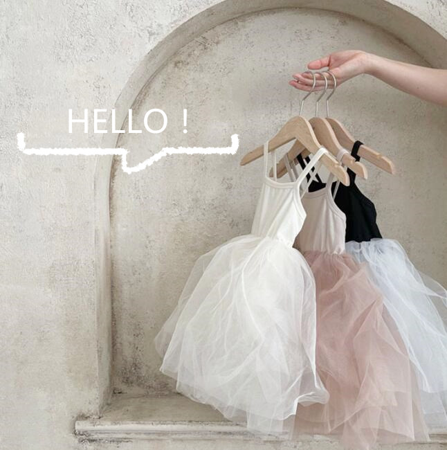 子供服★吊りワンピース★ノースリーブ★韓国風子供服★ベビー★可愛い★無地★3色★73-100CM