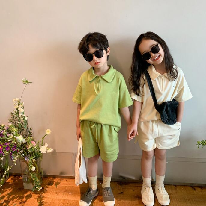 子供服★セットアップ★トップス+パンツ★韓国風子供服★キッズ★男女兼用★3色★90-140CM