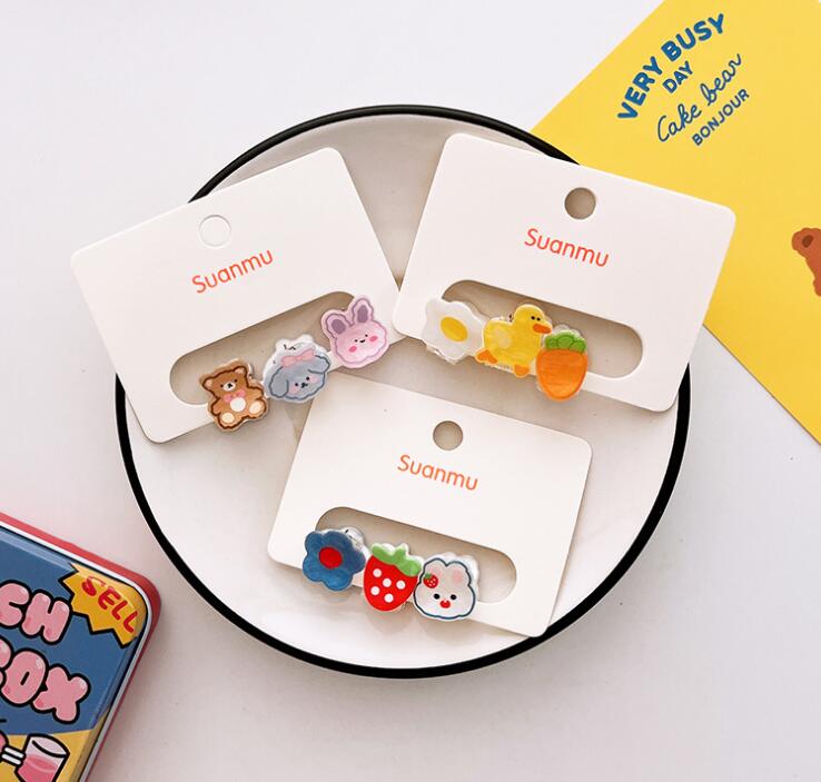 新型★韓国ファッション★髪飾り　ヘアビン★アクセサリー★4種