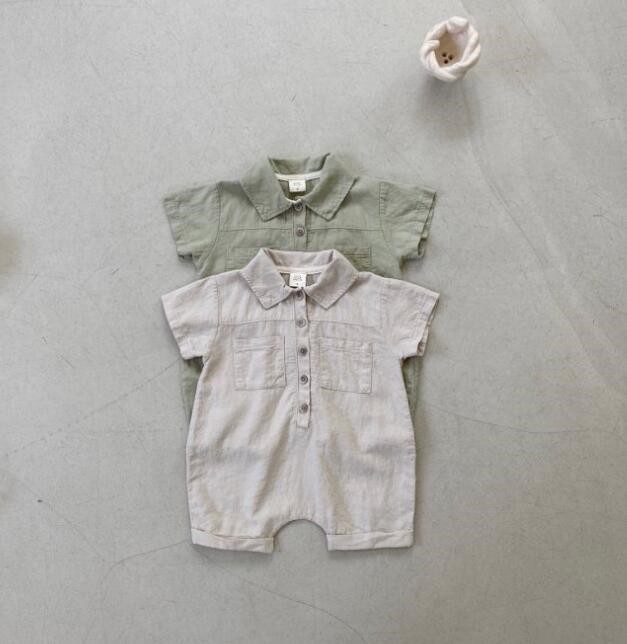 2023★春夏新作★韓国風ベビー服★ロンパース★2色66-100CM