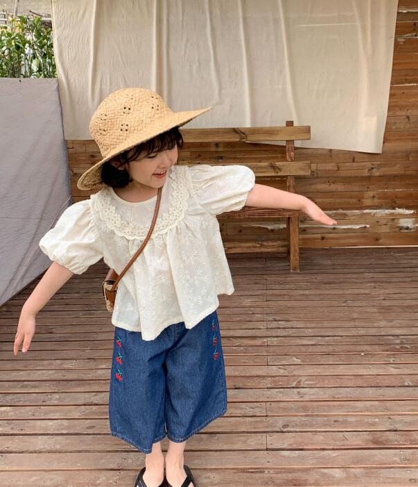 2023★春夏新作★韓国風子供服★トップス★ズボン★分けて販売★2色90-130CM