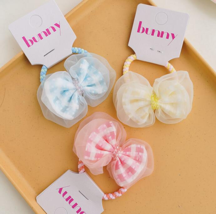 子供用★キッズ★髪飾り★まとめ髪用★ヘアアクセサリー★ヘアゴム★多色