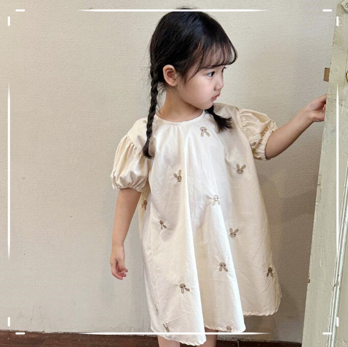 子供服★ワンピース★半袖★キッズ女の子★韓国風子供服★カジュアル★80-150CM