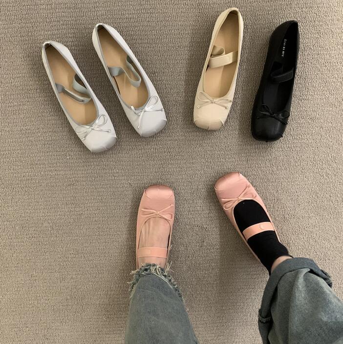 ★2023新作★レディース　単靴　バレエシューズ★4色★(35-40)