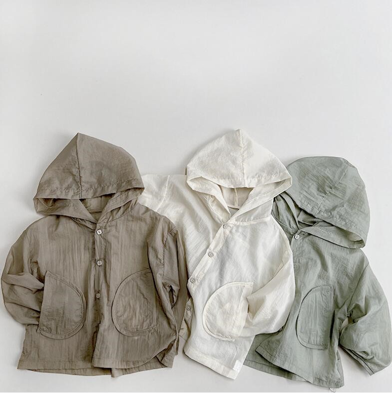 2023★春夏新作★韓国風子供服★コート★日焼け止め★3色80-130CM