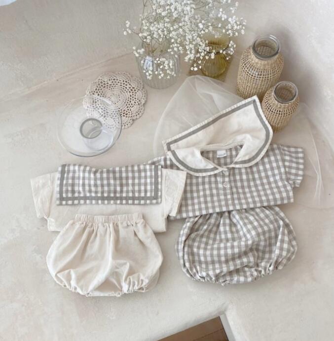 2023★春夏新作★韓国風子供服★トップス+ズボン2セット★2色66-100CM