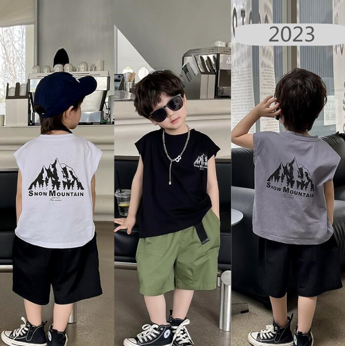 子供服★Tシャツ★トップス★韓国風子供服★キッズ男の子★3色★90-140CM