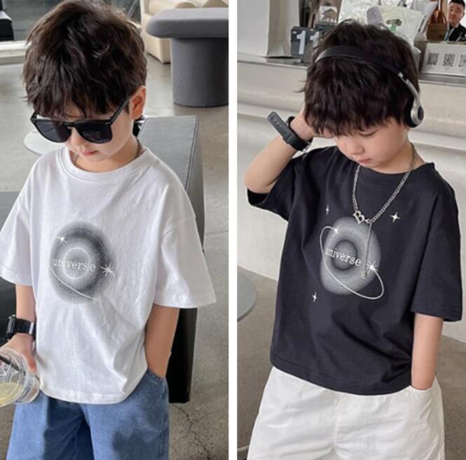 子供服★Tシャツ★トップス★韓国風子供服★キッズ男の子★カジュアル★2色★90-130CM