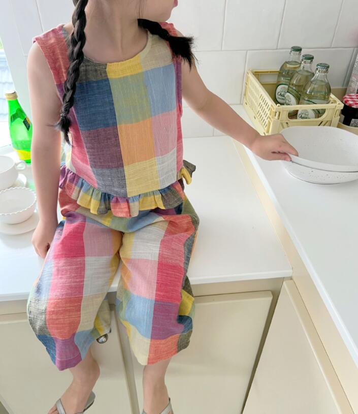 2023新品★子供服　トップス+ズボン　セットアップ★90-140cm★