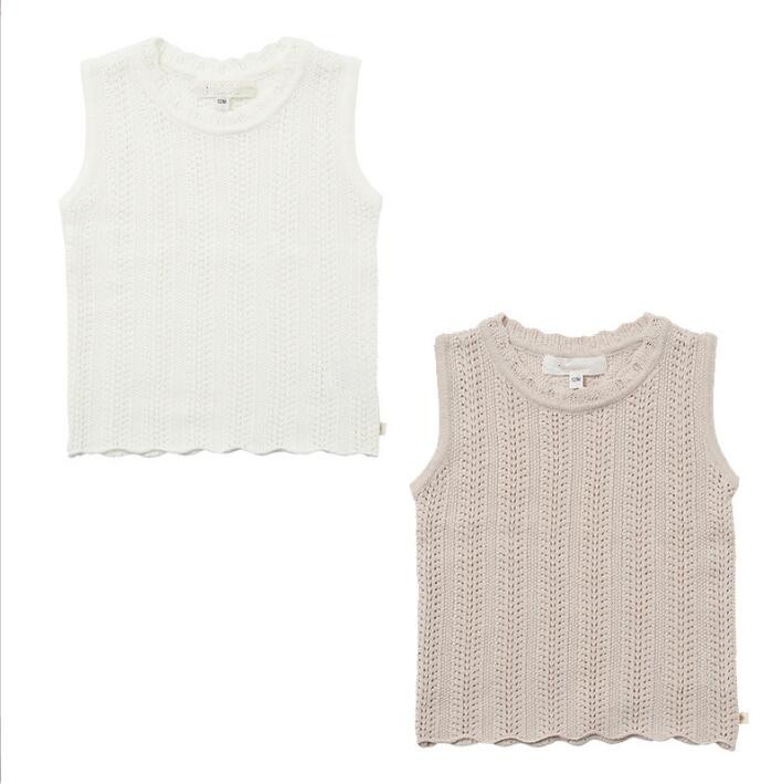 2023★春夏新作★韓国風子供服★ベスト★2色80-130CM