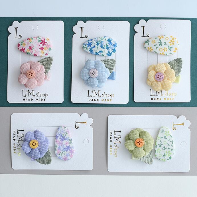 子供用★ヘアピン★髪飾り★まとめ髪用★ヘアアクセサリー★韓国風★2枚入り★多色