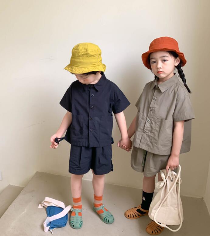 2023★春夏新作★韓国風子供服★トップス+ズボン2セット★2色90-140CM